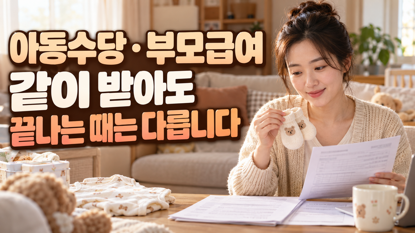 아동수당 부모급여 2026, 월령별 금액과 어린이집 차액 확인
